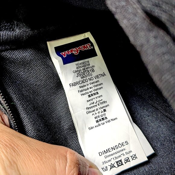 Jansport Fanny Pack / Waistpack Black Mens - Picture 6 of 10